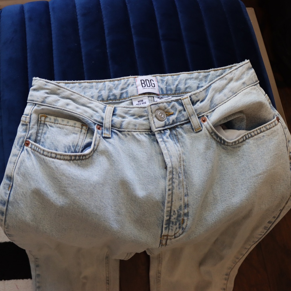 BDG high rise mom jeans